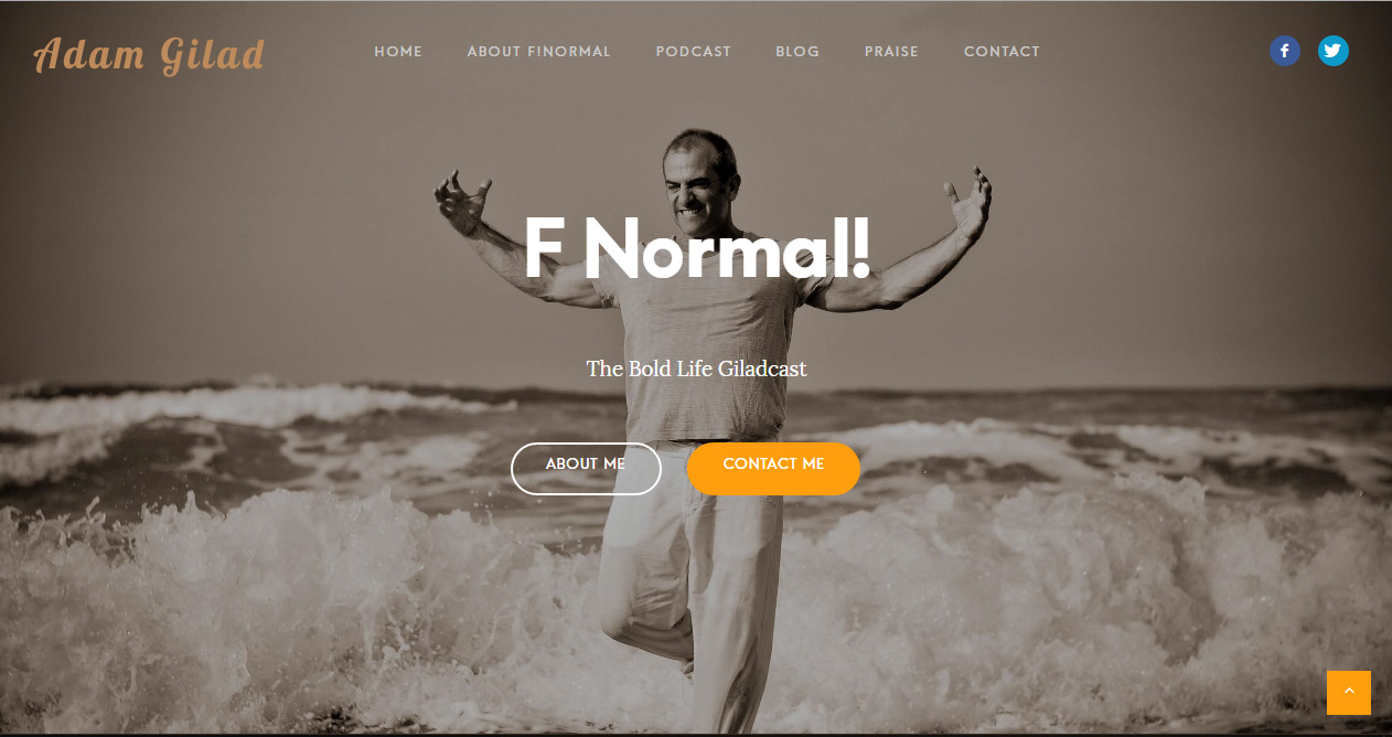 Adam Gilad Creative Personal Website