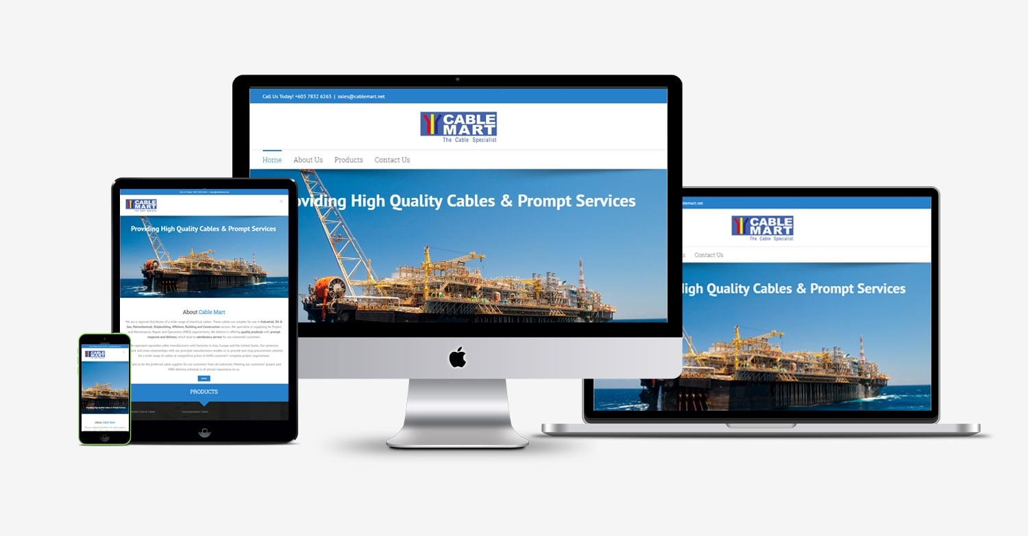Cable Supplier Service Website