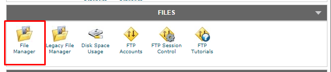 file manager in c panel