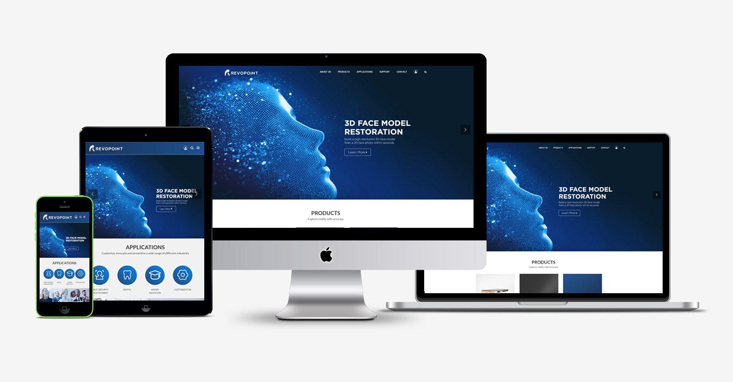 Revopoint 3D Technologies Website