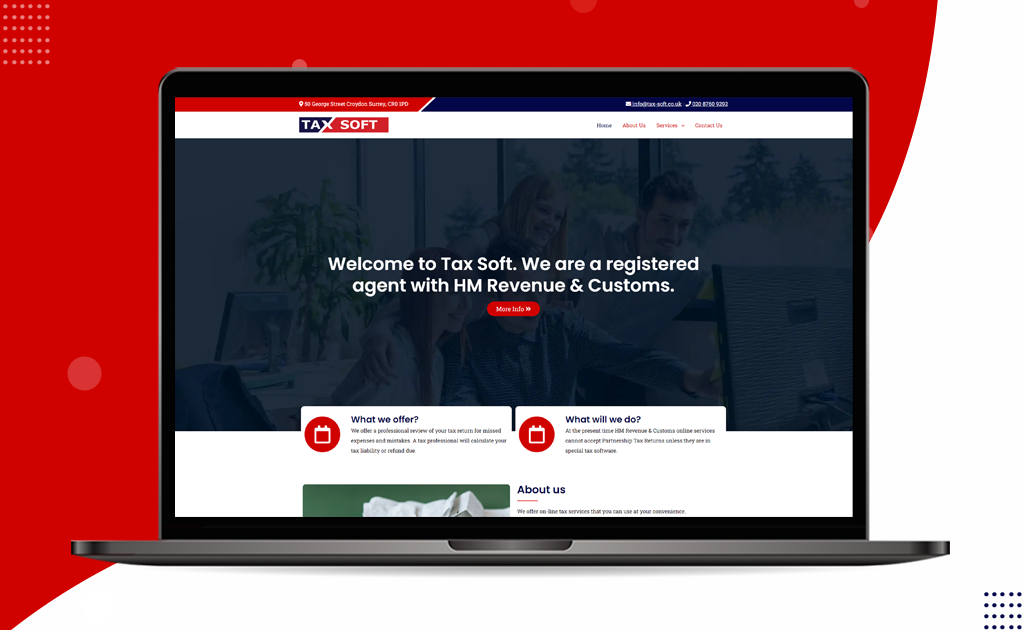 Tax Software System Website