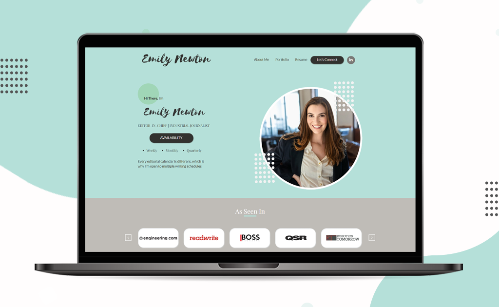 Emily Newton Writer Website