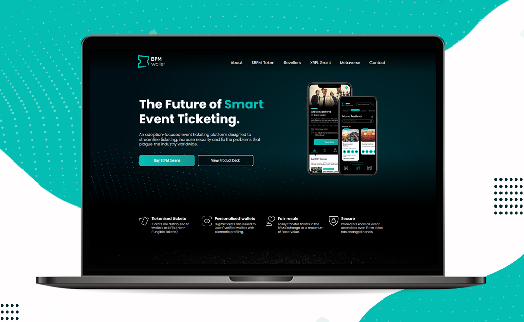 BPM Wallet Event Ticket Website