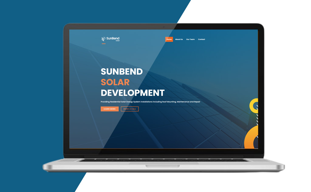 Sunbend Solar Service Website