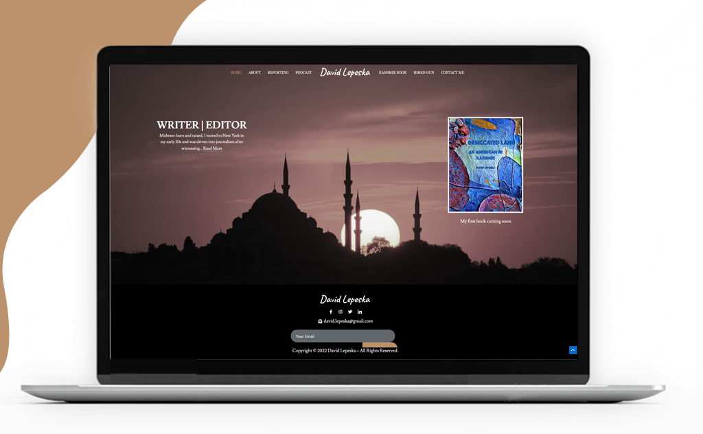 The David Lepeska Journalism Website