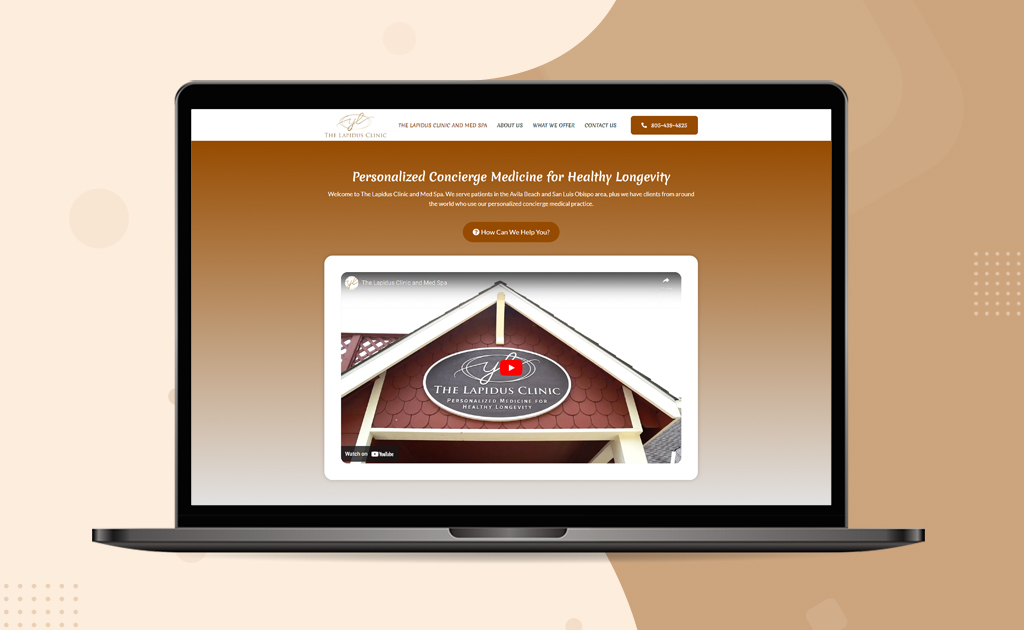 The Lapidus Clinic Website