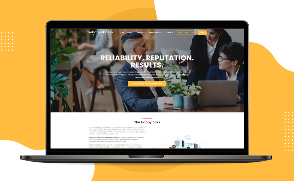 The Happy Boss Resume Services Website