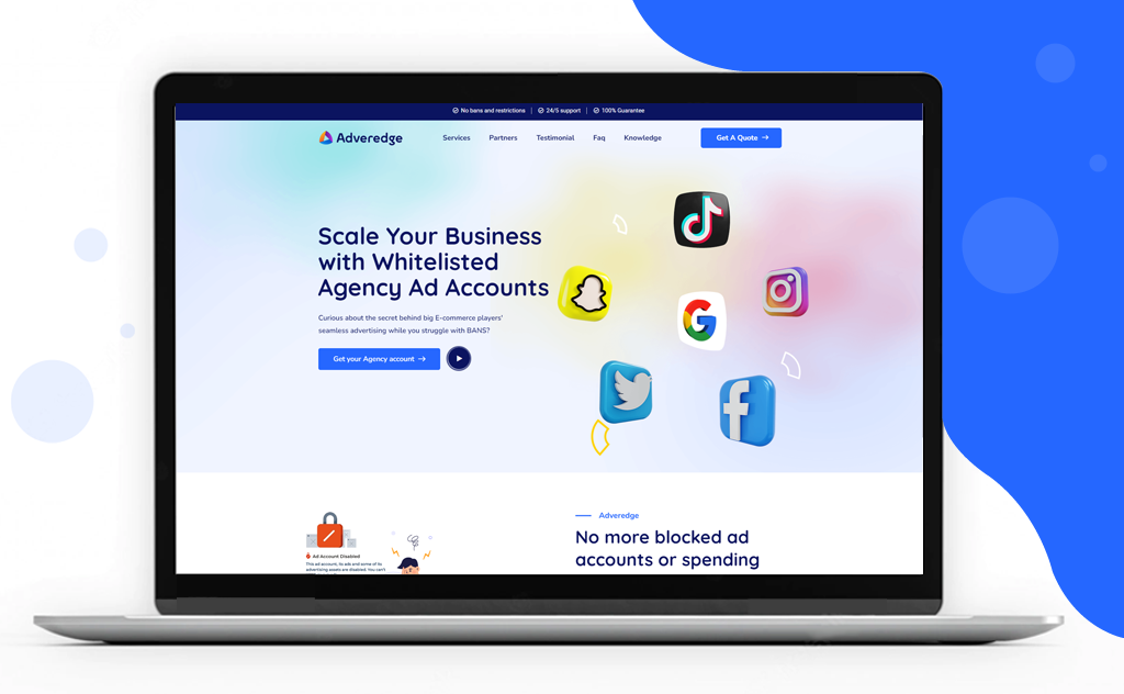 Adveredge IT Solutions Website